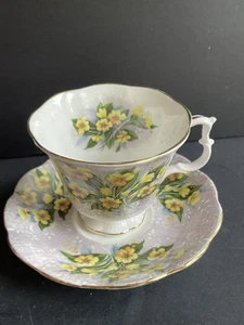 Royal Albert 1970s Festival Series Adelphi Purple Cup Saucer, England - Picture 1 of 6