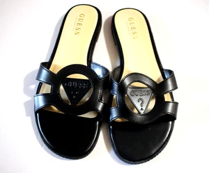GFMAZZIE ADIVINA SANDALIAS PLANAS NEGRAS TALLA 8M - Imagen 1 de 7