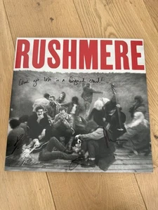 Mumford and Sons - Rushmere SIGNED RED Vinyl LP + HANDWRITTEN LYRICS - Picture 1 of 5
