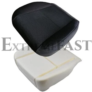 Driver Bottom Seat Cover & Cushion Pad Set for 07-14 Silverado 1500 2500/3500HD - Picture 1 of 13