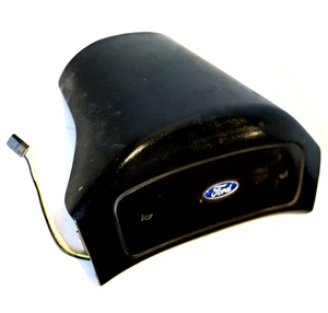 1992-1997 Ford F150 F250 F350 STEERING WHEEL HORN PAD NO A/C XL TRIM USED OEM - Picture 1 of 10