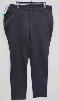 Pantalones de vestir para mujer DKNY JEANS gris oscuro XL NUEVOS Foto 1 de 4