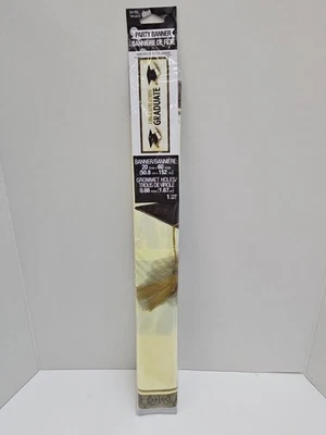 60in. X 20in. Creative Converting Classic Graduation Party Banner - Image 1 of 3