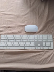 Klawiatura Apple Magic A1843 + mysz Magic Mouse A1657 (Błyskawica) - Zdjęcie 1 z 3