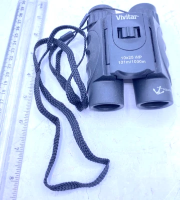 Vivitar AquaSeries Binoculars 10x25 WP 101m/1000m MID#0830610 EUC - Image 1 of 4