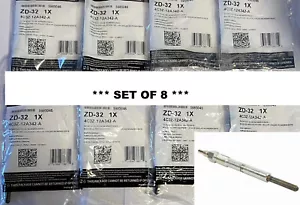 ZD32 / ZD-32 Juego de 8 bujías incandescentes OEM 4C3Z-12A342-A ZD13 *** SE ENVÍA GRATIS *** - Imagen 1 de 6
