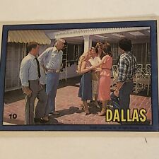 Dallas Tv Show Trading Card #10 JR Ewing Larry Hangman Jim Davis