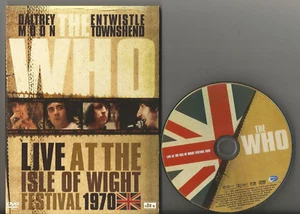 The Who Live at the Isle of Wight 1970 DVD 23 songs & Interview VG+/EX D - Picture 1 of 2