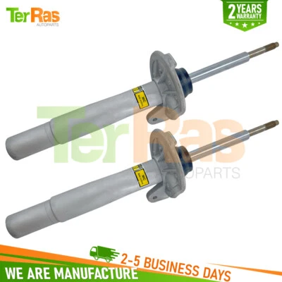 2X Front Shock Absorbers EDC For BMW 7 Series E65 E66 740i 750i 750Li 760i 760Li - Image 1 of 4