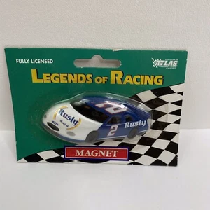 Rusty Wallace #2 Race Car Magnet 1999 Penske Racing South Legends of Racing NOS - Picture 1 of 3