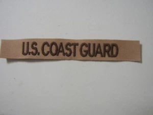 U. S. COAST GUARD BRANCH TAPE DESERT COLOR NEW - Picture 1 of 1