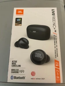 New JBL Live Free NC+ TWS Wireless in-Ear Noise Cancelling Headphone Black - Picture 1 of 1