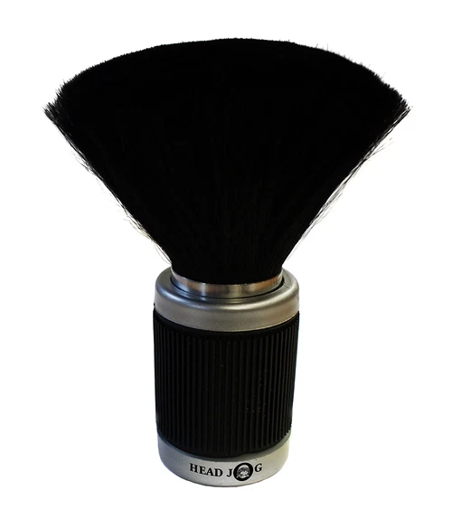 Head Jog - Cepillo para cuello - Empuñadura de goma negra (1) Foto 1 de 1
