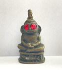 Vaudou Amulette thaï Ngang Khmer Amour Talisman bronze protection Magie noire b1