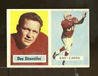1957 Topps Football #38 Don Stonesifer Chicago Cardinals Ex (Sr26a)