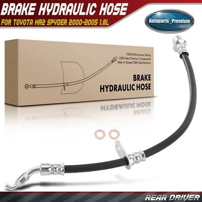 Mangueira hidráulica de freio traseiro esquerdo para Toyota MR2 Spyder 2000 2001 2002-2005 1.8L - Imagem 1 de 4