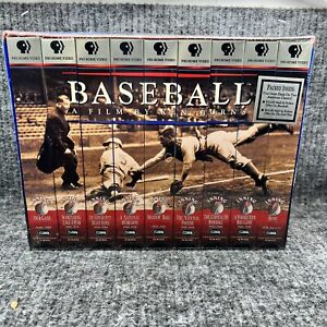Baseball A Film by Ken Burns - Nine Inning Boxed Set VHS, 1994 9 Tape Set
