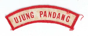 SCOUTS OF INDONESIA / INDONESIAN - UJUNG PANDANG SCOUT PROVINCE & AREA PATCH - Picture 1 of 2