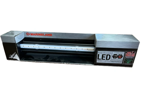 Marineland Red Accent Hidden Led System 17" Red 660 nm.Nv33108-916. 17,000 hours - Image 1 of 1