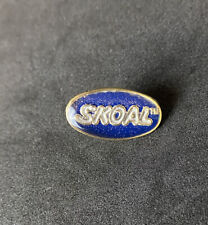 VTG Blue Oval Skoal Chewing Tobacco Pin Pinback Lapel Hat Backpack Pin Tie Tack