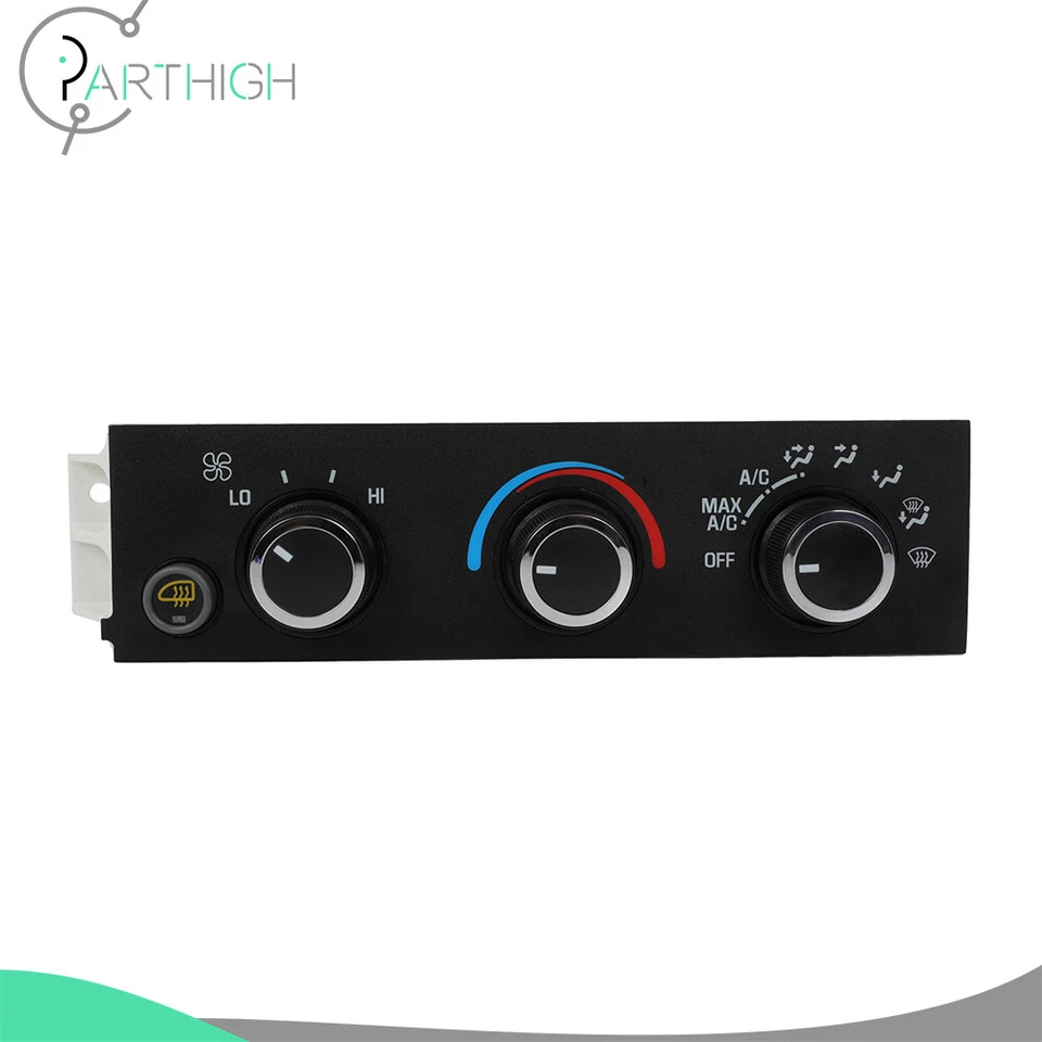 Unidad de interruptor de climatización de calefacción de aire acondicionado para Chevrolet Express 2500 3500 2001-2021 Foto 1 de 4