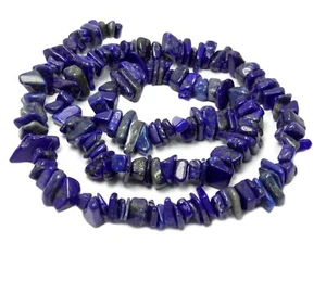 Lapis Lazuli Splitter-Nuggets Approx. 0 5/16-0 3/8in Beads Cord for Chain - Picture 1 of 1