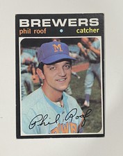1971 Topps #22 Phil Roof Milwaukee Brewers VG-EX