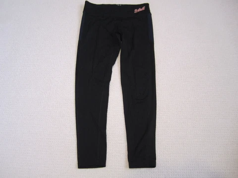 Detroit Tigers Pants Womens Medium Black Orange Baseball MLB PINK Ultimate Cover
