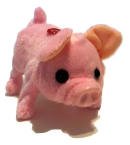 Pet Pig Battery Operated Piggy -Wiggling Snorting Oinking -Toy For Kids - Orange - Picture 1 of 12
