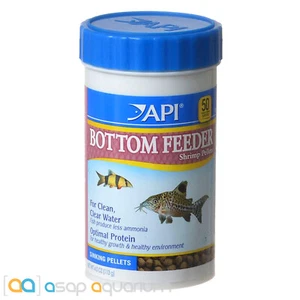 API Bottom Feeder Shrimp Pellets Fish Food 4oz (113g) Catfish Loaches Pelcos - Picture 1 of 1