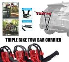 3 Bike Car Rack Carrier Triple Three Tow Bar Bicycle Towbar For Audi A4 Saloon