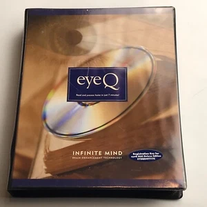 EYEQ Infinite Mind EYE Q Speed Reading Improvement Brain Enhancement DVD And CD - Picture 1 of 5
