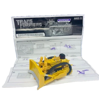 Transformers action figure robot toy Hasbro manual Rampage Revenge fallen 2008 - Image 1 of 3