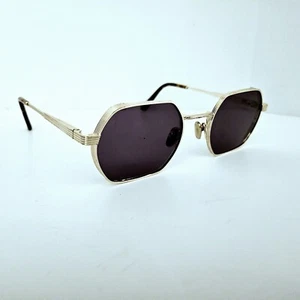 JIMMY FAIRLY "THE HIKE" SUNGLASSES GOLD FRAMES 51 21 145 CAT 3 VERY GOOD USED - Picture 1 of 8