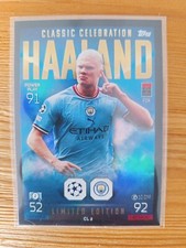 Match Attax Champions League 22/23 Extra Cl 2 Limited Edition Erling Haaland