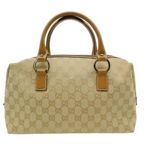 Auténtico Bolso de Mano GUCCI GG Supreme de Lona Beige #36633299 - Imagen 1 de 12