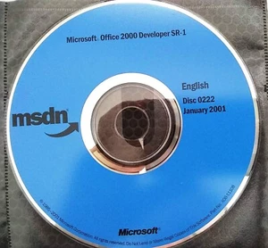 Microsoft Office 2000 Developer & MSDN Library for Office 2000 Developer - Afbeelding 1 van 2