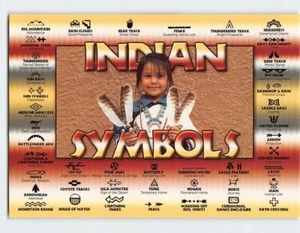 Postcard Indian Symbols - Picture 1 of 2