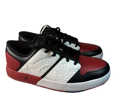 Nike Air Jordan Nu ретро 1 низкий Varsity мужской размер 13 красный черный кроссовки DV5141601 - Изображение 1 из 4