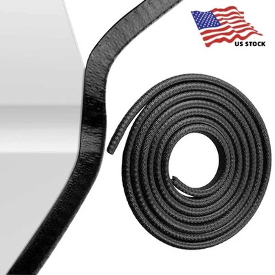 Protector de borde de puerta de coche 16 pies borde de coche sello de goma protector de moldura en forma de U universal Foto 1 de 4