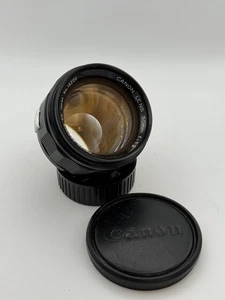 Canon 50mm f1.2 LTM Mount with Adapter to Leica M Mount Black Repaint - Picture 1 of 10