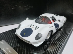 YY 1 18 White Elephant Ferrari Le Mans Test Racing Model 365 P2 LM Test 1966 - Picture 1 of 8