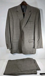 Hickey Freeman Regency Tasmanian Loro Piana Super 120's 2 Piece Suit 44R - Bild 1 von 9