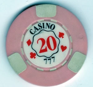 Czech: Casino 777,  20 Euro Pink - Picture 1 of 2