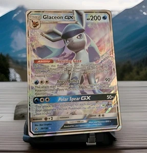 Pokemon TCG Glaceon GX 39/156 SM 2018 Ultra Prism Holo Card Mint!!!! Mint!!! - Picture 1 of 14