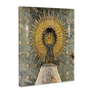 The Lady of the Basilic of El Pilar Our Lady of the, Museum Grade Canvas Wrap - Picture 1 of 21