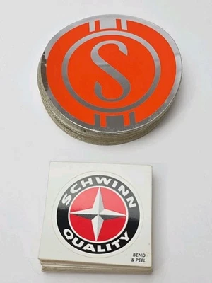 Lote de 75 pegatinas vintage Schwinn de cosecha propia años 90 NOS Foto 1 de 4