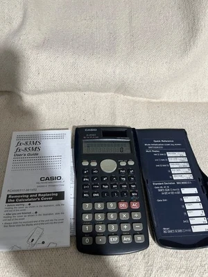 Casio FX-83MS Scientific Calculator with instructions. New battery. - Image 1 of 4