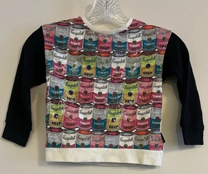 Andy Warhol x Pepe Jeans Campbell Soup Kids Sweater - Size 4 - Picture 1 of 6