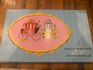 Vintage Pudel Deko Badezimmer Ensemble Neu aus altem Lagerbestand Originalkarton - Bild 1 von 4